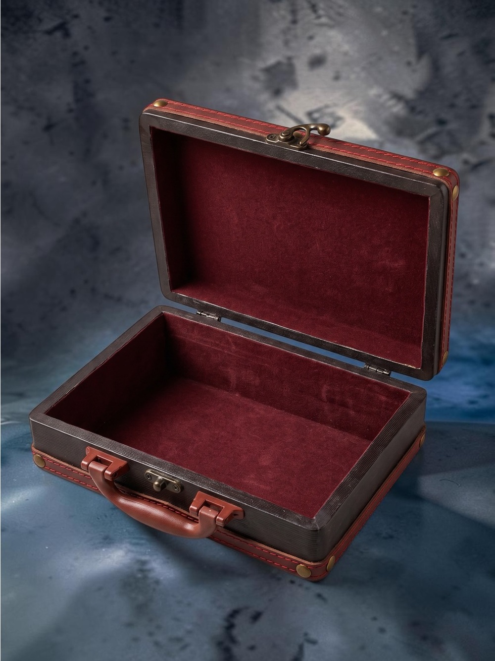 Elvis Presley Cigar Box Purse Handbag Novelty Mini Cigar Suitcase - Picture 4 of 5